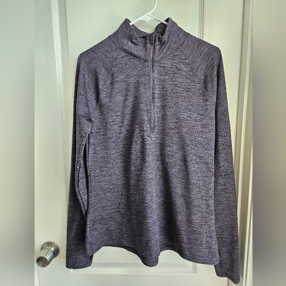 DSG Gray Quarter-Zip Pullover